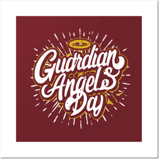 Guardian Angels Day - October Posters and Art